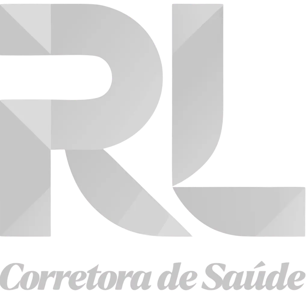 RL Corretora de Saúde logo white