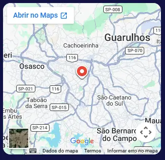 mapa endereco RL Corretora de Saúde